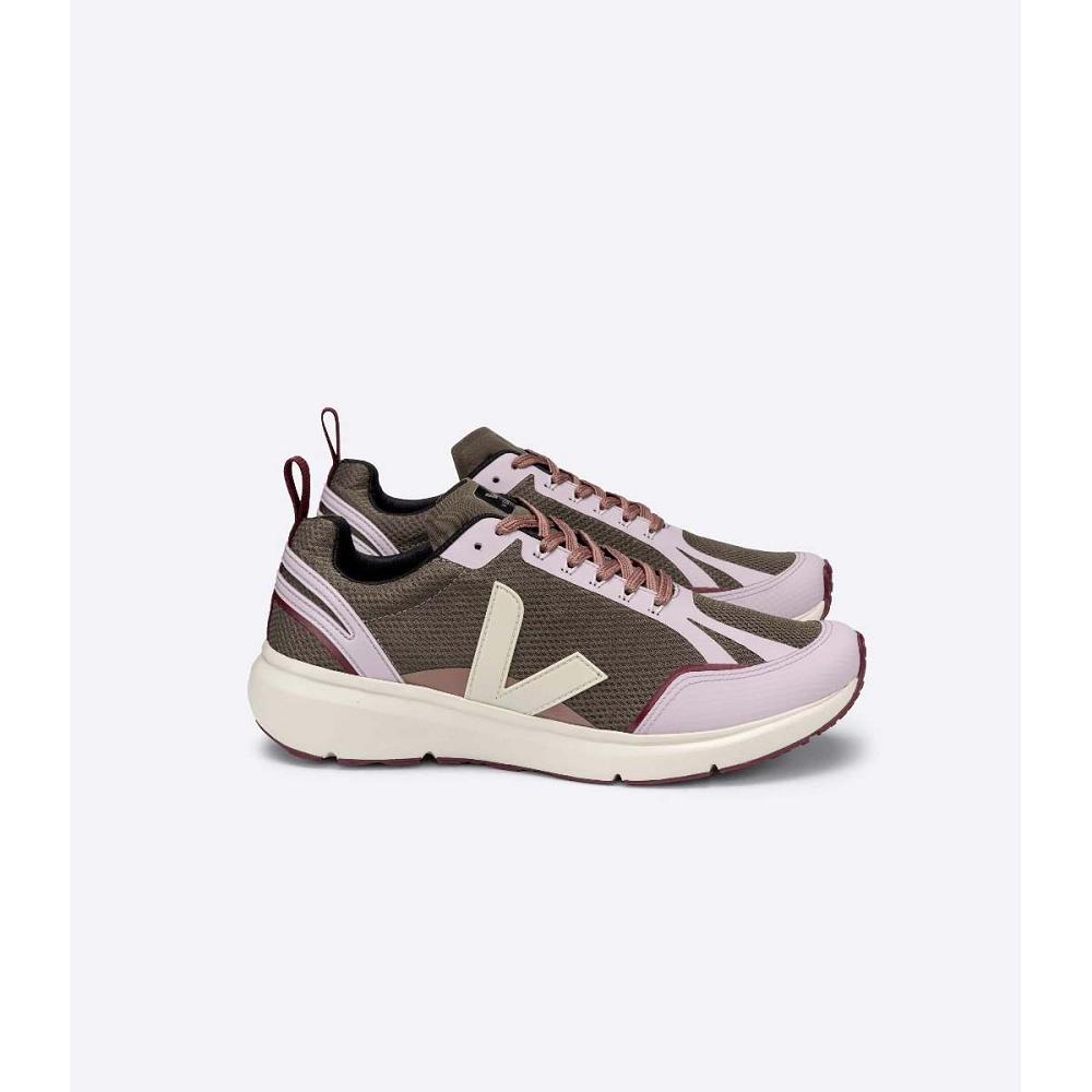Veja CONDOR 2 ALVEOMESH Women\'s Shoes Pink/Khaki | NZ 467FDN